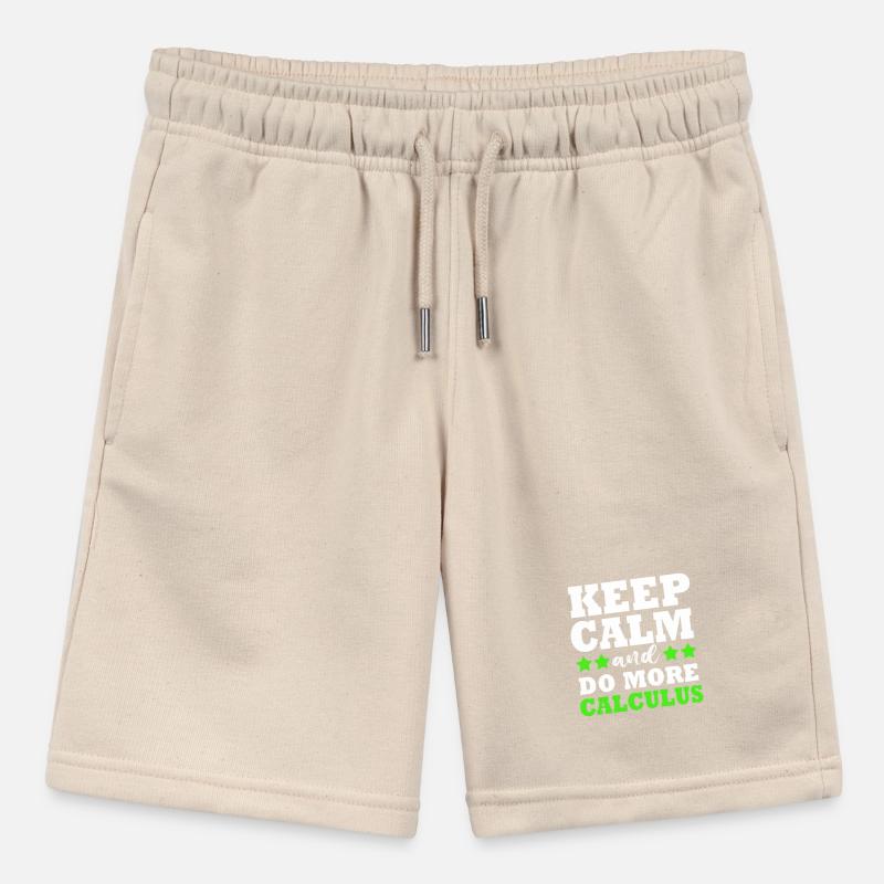 math mathematician Stanley/Stella MINI BOLTER Organic Teen Jogging Shorts