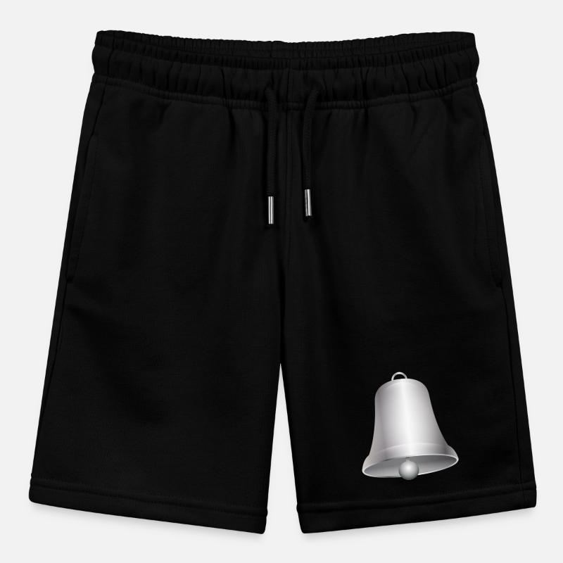 große silberfarbene Kirchen Glocke oder Glöckchen Stanley/Stella Teenager Bio-Joggingshorts MINI BOLTER