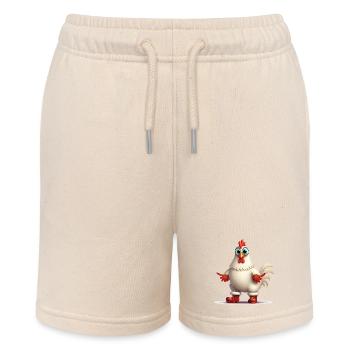 Poule fougueuse avec bottes - Short bio MINI BOLTER Stanley/Stella Ado - écru doux - Devant