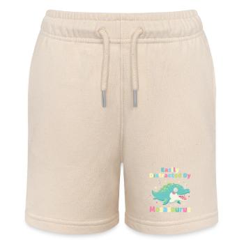 Kawaii leicht von Mosasaurus abgelenkt - Stanley/Stella Teenager Bio-Joggingshorts MINI BOLTER - Natur - Vorne