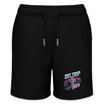 Voyage Ski 2026 Néon Rétro - Short bio MINI BOLTER Stanley/Stella Ado - noir - Devant