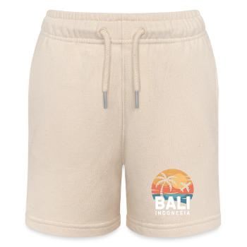 Bali Indonesia Sonnenuntergang - Stanley/Stella Teenager Bio-Joggingshorts MINI BOLTER - Natur - Vorne