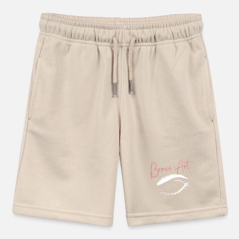 Microblading Makeup Cosmetic Beautician Stanley/Stella MINI BOLTER Organic Teen Jogging Shorts