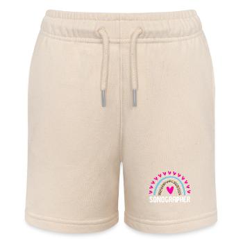 Kardiogramm Kardiographie - Stanley/Stella Teenager Bio-Joggingshorts MINI BOLTER - Natur - Vorne