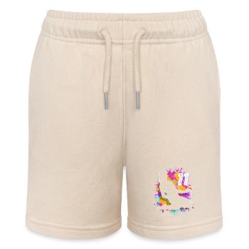 Football Femme Football 11e anniversaire - Short bio MINI BOLTER Stanley/Stella Ado - écru doux - Devant
