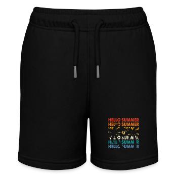 Summer - Stanley/Stella MINI BOLTER Organic Teen Jogging Shorts - black - Front
