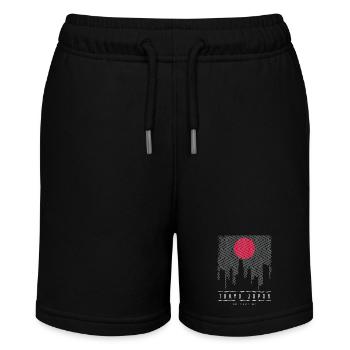 Tokyo Japan - Stanley/Stella MINI BOLTER Organic Teen Jogging Shorts - black - Front