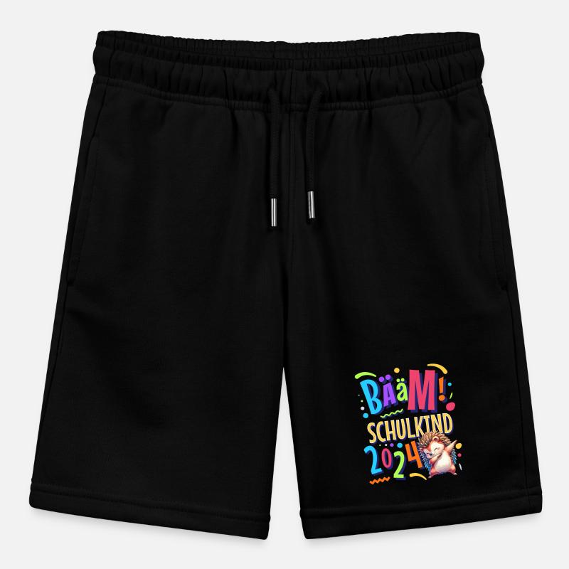 Bääm Schulkind 2024 Igel Stanley/Stella Teenager Bio-Joggingshorts MINI BOLTER