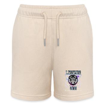 2020 Birthday year of birth Leo - Stanley/Stella MINI BOLTER Organic Teen Jogging Shorts - soft Ecru - Front