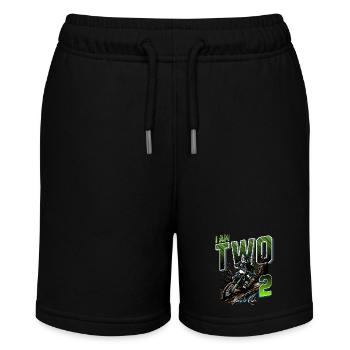 Motocross 2nd Birthday - Stanley/Stella MINI BOLTER Organic Teen Jogging Shorts - black - Front
