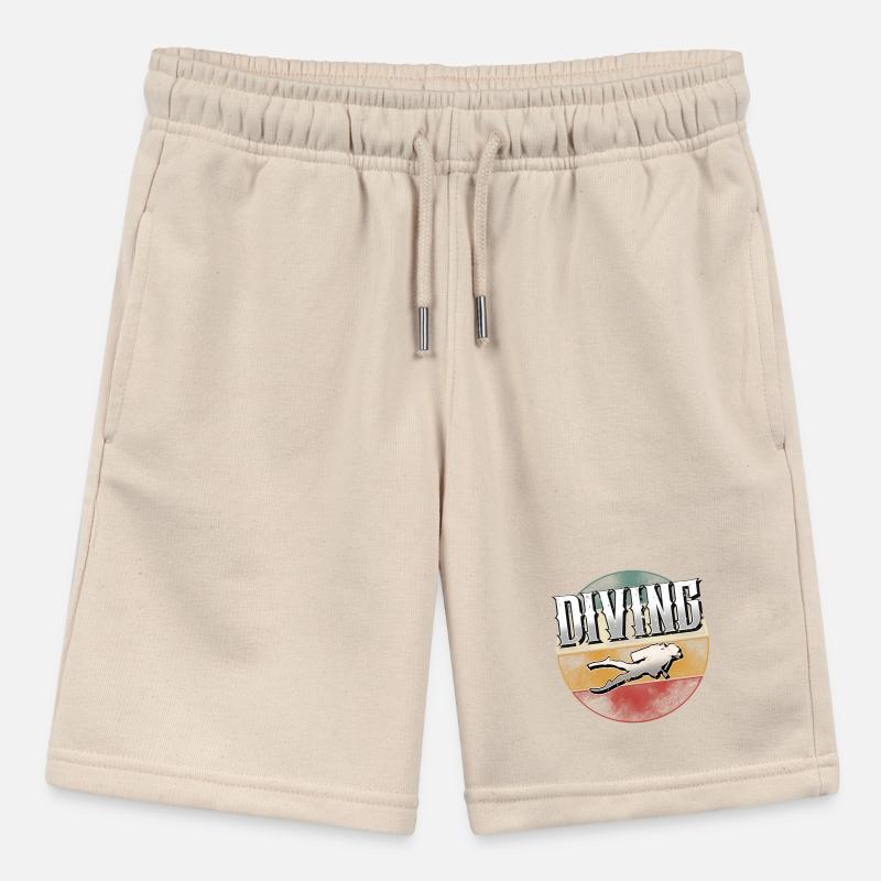 Diving Divers Stanley/Stella MINI BOLTER Organic Teen Jogging Shorts