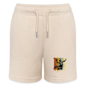 Handball Handball Players - Stanley/Stella MINI BOLTER Organic Teen Jogging Shorts - soft Ecru - Front