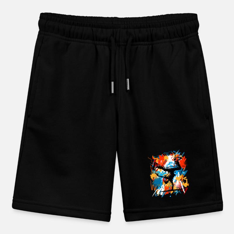 Breakdancing Stanley/Stella MINI BOLTER Organic Teen Jogging Shorts