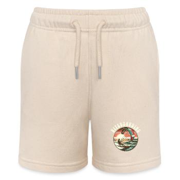 Kitesurfing Kitesurfer Kiteboard - Stanley/Stella MINI BOLTER Organic Teen Jogging Shorts - soft Ecru - Front