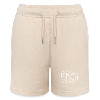 King - Stanley/Stella MINI BOLTER Organic Teen Jogging Shorts - soft Ecru - Front
