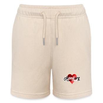 Hamburg - Stanley/Stella MINI BOLTER Organic Teen Jogging Shorts - soft Ecru - Front