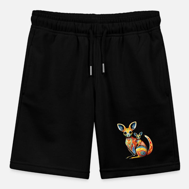 Australia - Kangaroo Stanley/Stella MINI BOLTER Organic Teen Jogging Shorts