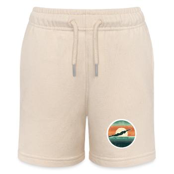 Schwimmen - Stanley/Stella Teenager Bio-Joggingshorts MINI BOLTER - Natur - Vorne