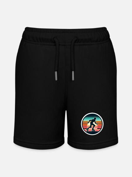 Inline Skating - Stanley/Stella Teenager Bio-Joggingshorts MINI BOLTER - Schwarz