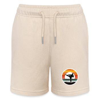 Judo Kampfkunst Judolehrer - Stanley/Stella Teenager Bio-Joggingshorts MINI BOLTER - Natur - Vorne