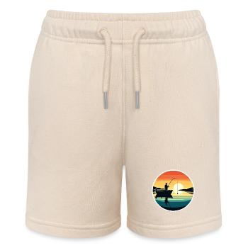 Angler Retro - Stanley/Stella MINI BOLTER Organic Teen Jogging Shorts - soft Ecru - Front