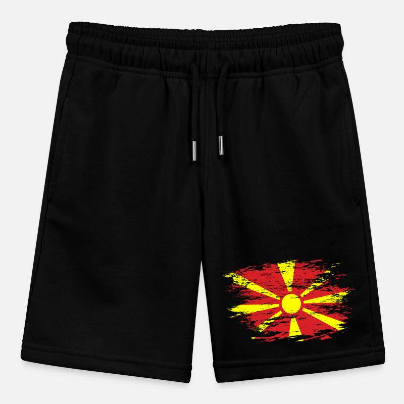 Drapeau de la Macédoine utilisé Short bio MINI BOLTER Stanley/Stella Ado