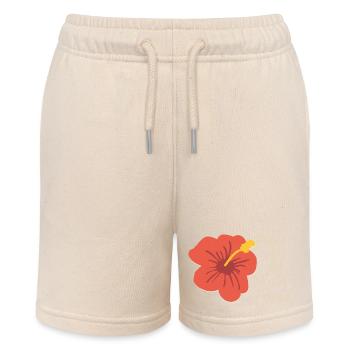 Blumen - Beste Freunde - Stanley/Stella Teenager Bio-Joggingshorts MINI BOLTER - Natur - Vorne