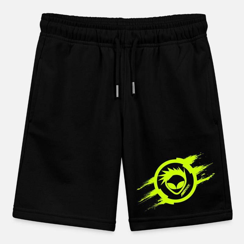 Alien Cut Scratch Fluo Stanley/Stella MINI BOLTER Organic Teen Jogging Shorts