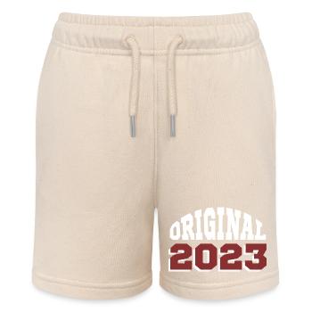 Original 2023 - Stanley/Stella MINI BOLTER Organic Teen Jogging Shorts - soft Ecru - Front