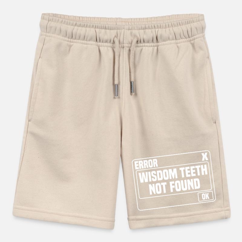 Wisdom Teeth Gift for Wisdom teeth removal Stanley/Stella MINI BOLTER Organic Teen Jogging Shorts