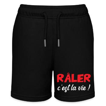 Complaining is life! Humor Funny Joke - Stanley/Stella MINI BOLTER Organic Teen Jogging Shorts - black - Front