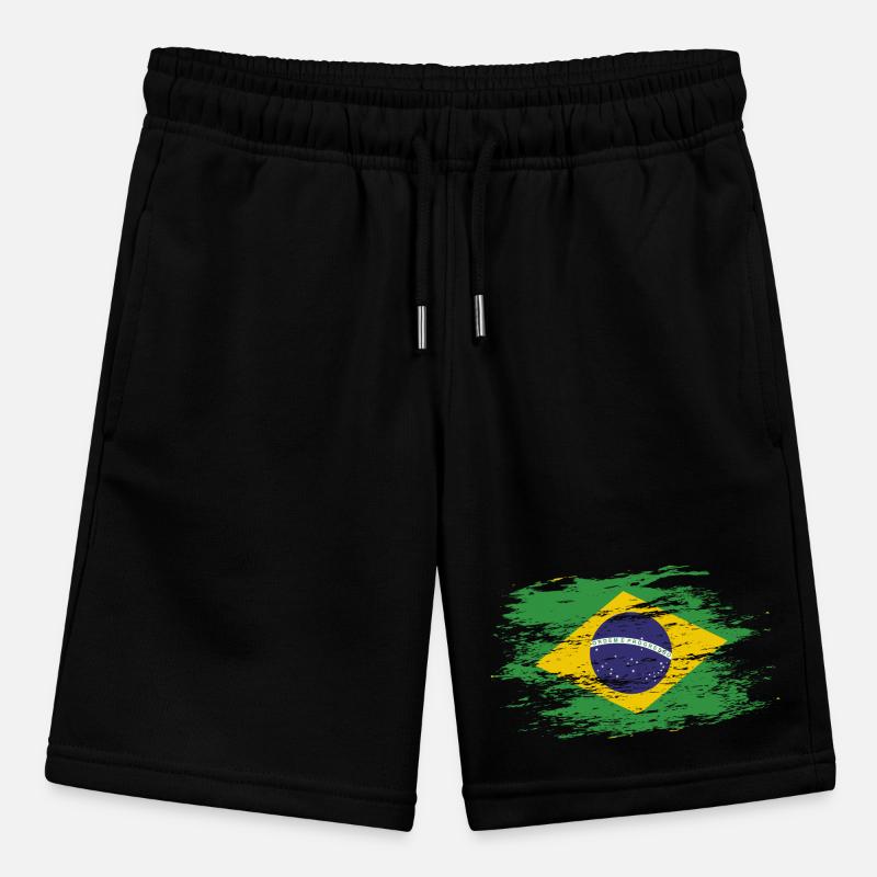 Drapeau du Brésil utilisé Short bio MINI BOLTER Stanley/Stella Ado