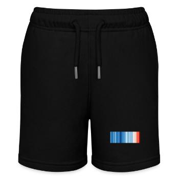 Warming Stripes illustrating the global warming - Short bio MINI BOLTER Stanley/Stella Ado - noir - Devant