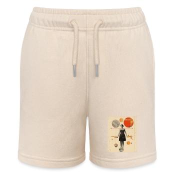 Schütze - Stanley/Stella Teenager Bio-Joggingshorts MINI BOLTER - Natur - Vorne