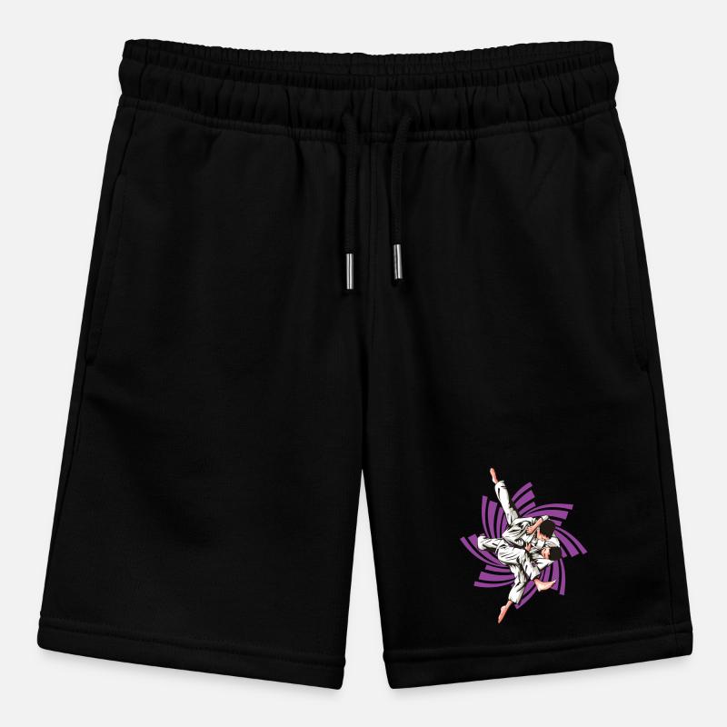 Purple Judo Stanley/Stella MINI BOLTER Organic Teen Jogging Shorts