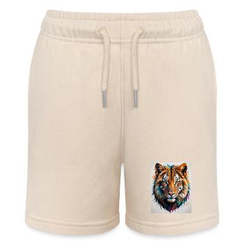 Lion - Stanley/Stella Teenager Bio-Joggingshorts MINI BOLTER - Natur - Vorne