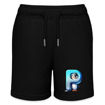 Penguin Playful P - Stanley/Stella Teenager Bio-Joggingshorts MINI BOLTER - Schwarz - Vorne