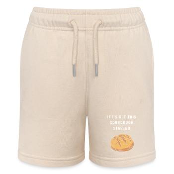 Bäcker Bäckerin Backen - Stanley/Stella Teenager Bio-Joggingshorts MINI BOLTER - Natur - Vorne