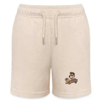 Dog With Sunglasses - Stanley/Stella MINI BOLTER Organic Teen Jogging Shorts - soft Ecru - Front