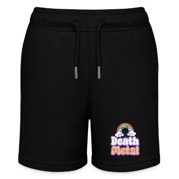 Death metal - Stanley/Stella MINI BOLTER Organic Teen Jogging Shorts - black - Front