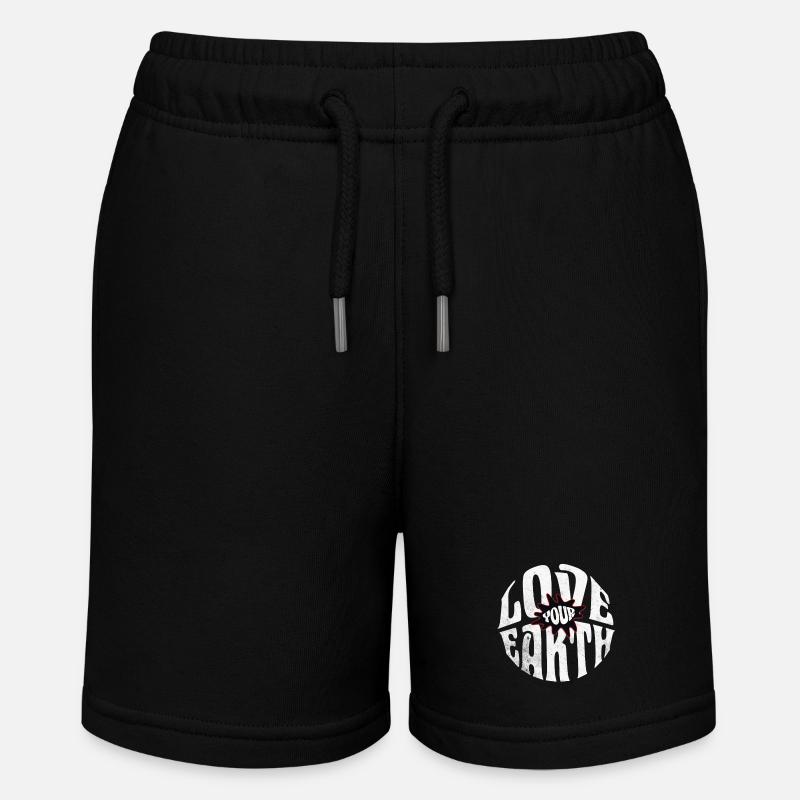 Aimez votre Terre – Design de déclaration durable - Short bio MINI BOLTER Stanley/Stella Ado - noir