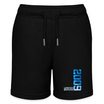 17. GEBURTSTAG LIMITED EDITION 2009 - Stanley/Stella Teenager Bio-Joggingshorts MINI BOLTER - Schwarz - Vorne