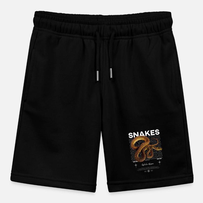 Teppich Python Modern Streetwear Reptilienpfleger Stanley/Stella Teenager Bio-Joggingshorts MINI BOLTER