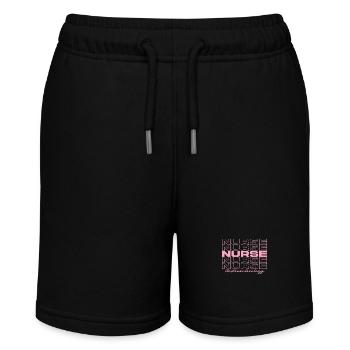 Gastroenterologie Krankenschwester Medizinische Krankenschwestern Stilvoll - Stanley/Stella Teenager Bio-Joggingshorts MINI BOLTER - Schwarz - Vorne