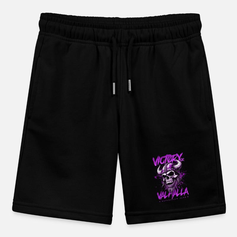 Motorrad Nordische Wikinger Sieg Oder Walhalla Stanley/Stella Teenager Bio-Joggingshorts MINI BOLTER