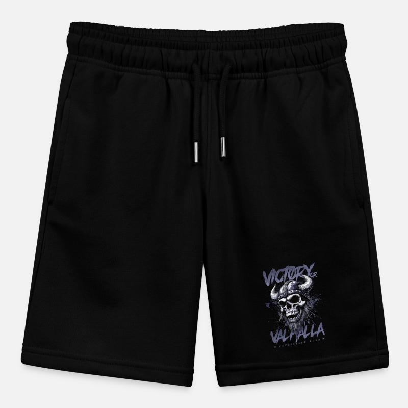 Motorrad Nordische Wikinger Sieg Oder Walhalla Stanley/Stella Teenager Bio-Joggingshorts MINI BOLTER