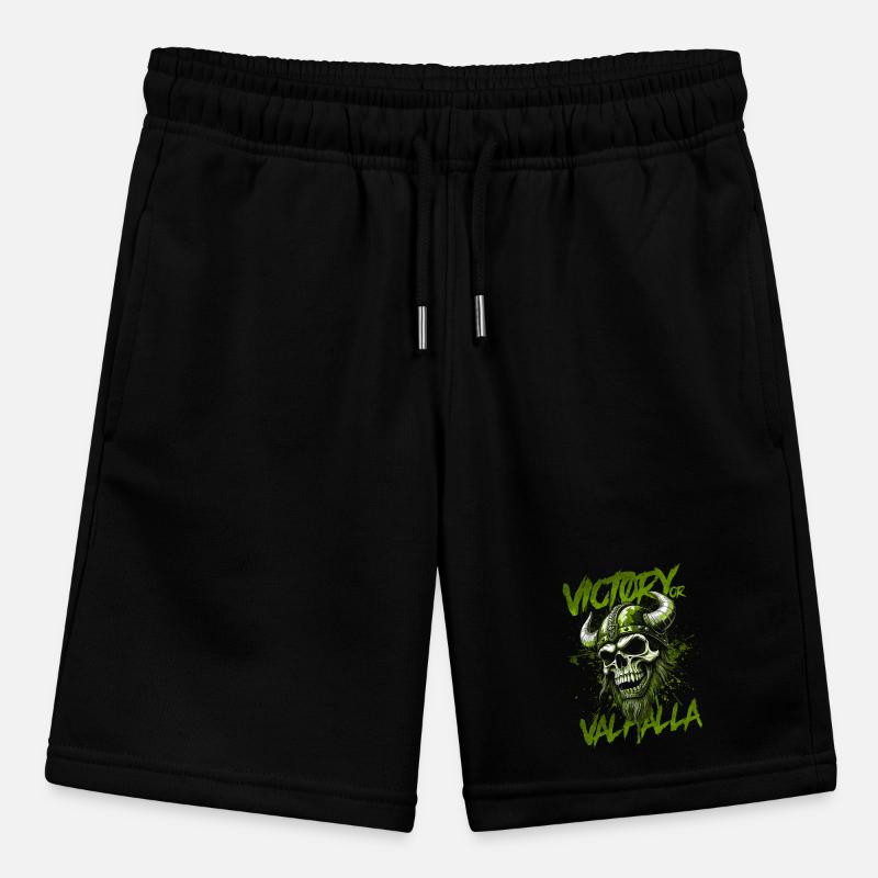 Nordischer Wikingersieg oder Walhalla Stanley/Stella Teenager Bio-Joggingshorts MINI BOLTER