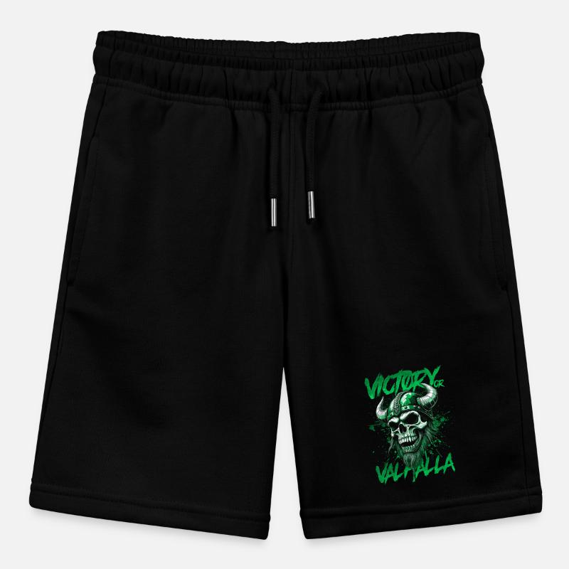Nordischer Wikingersieg oder Walhalla Stanley/Stella Teenager Bio-Joggingshorts MINI BOLTER