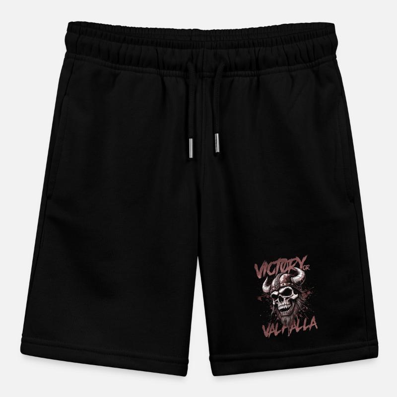 Nordischer Wikingersieg oder Walhalla Stanley/Stella Teenager Bio-Joggingshorts MINI BOLTER