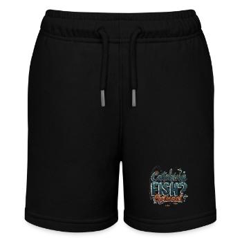 Attraper du poisson ? Optionnel! Chemise de pêche pêcheur - Short bio MINI BOLTER Stanley/Stella Ado - noir - Devant